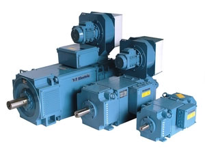 Industrial DC Motors Stock - T-T Electric