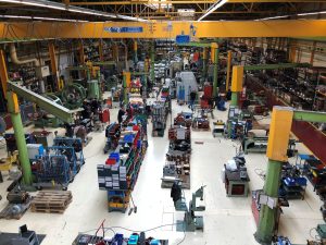 Quality control and motor testing lab area