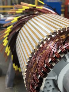 Industrial motor winding repair and technical service