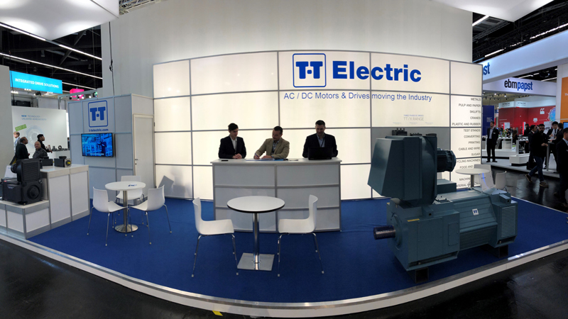 T-T Electric industrial motor manufacturing plant in Persan France