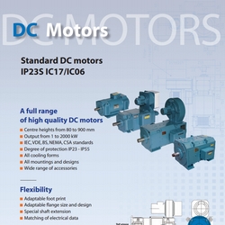 T-T Electric Global DC Motor Stock Catalogue