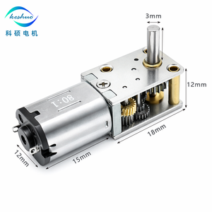 N20 90 Degree Dual Shaft Gear Motor